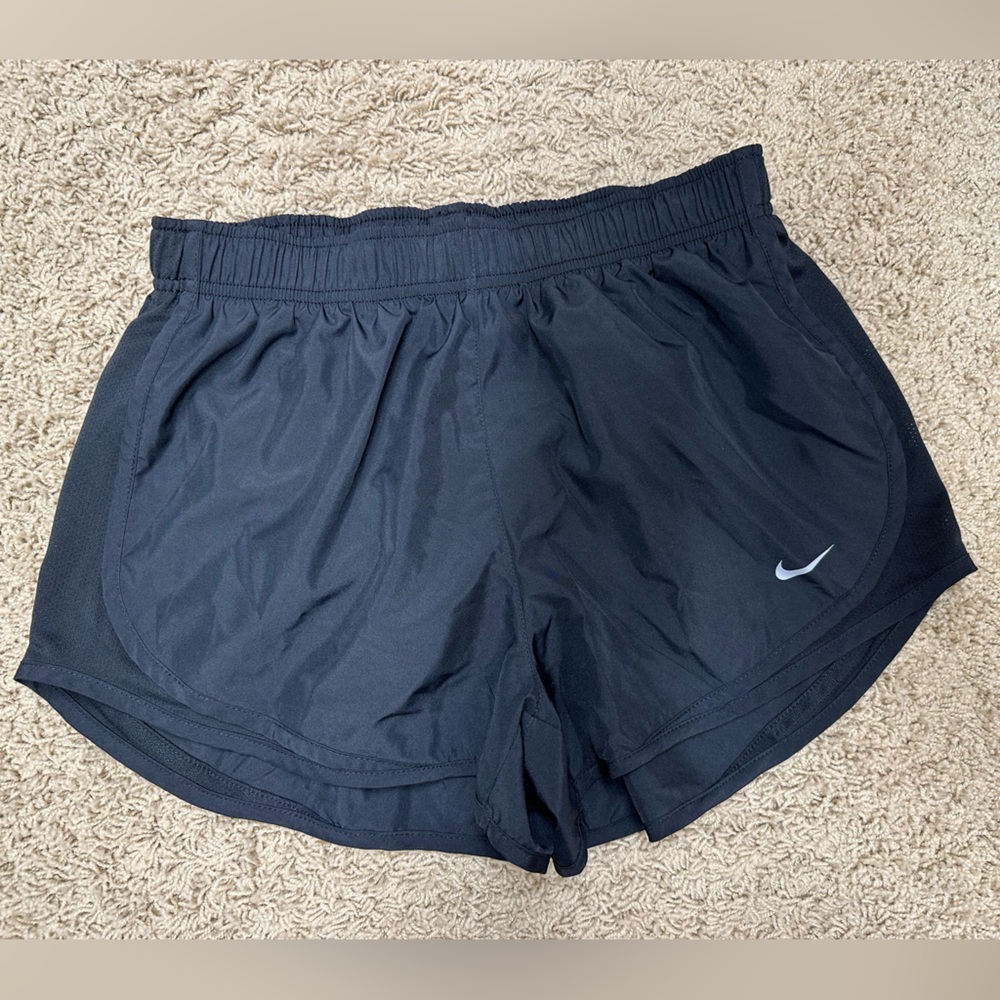 Nike Dri-Fit Black Athletic Shorts Lightweight Performance